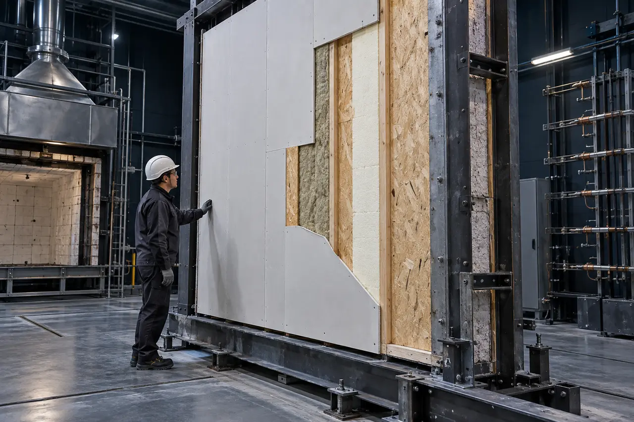 Fire safety in SIP construction
